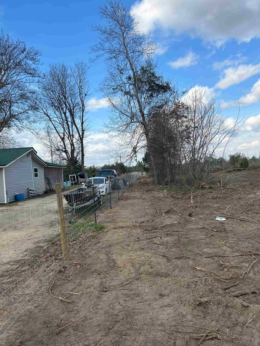 Farm Fence Construction