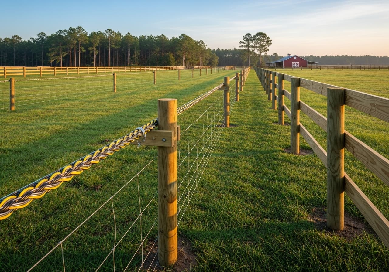 Field Fence Installation: Versatile Livestock Containment