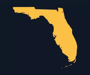 Florida service area map