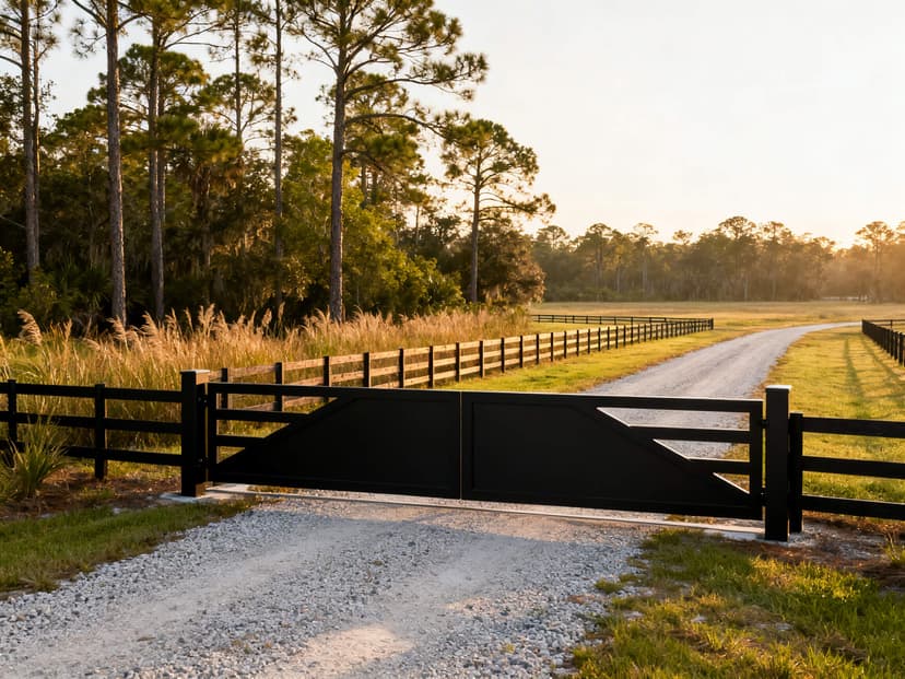 Farm Driveway Gate: A Guide to Planning & Automation