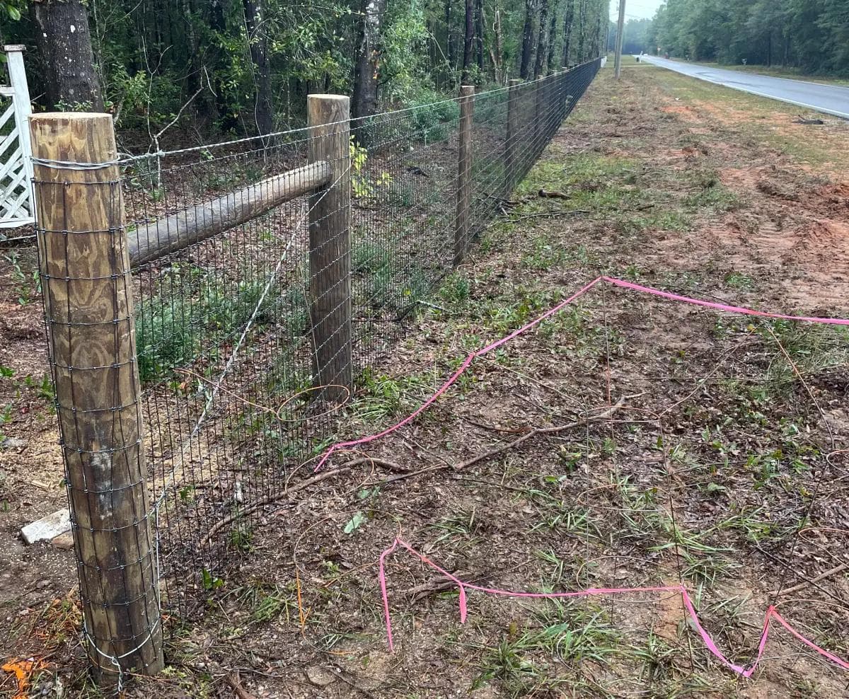 Deer Exclusion Fence Installation Deer Exclusion Fence Installation